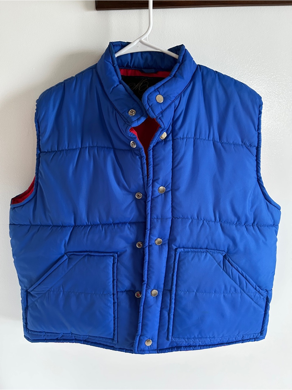 Vintage Montgomery Ward Men’s Puffer Vest Size XL